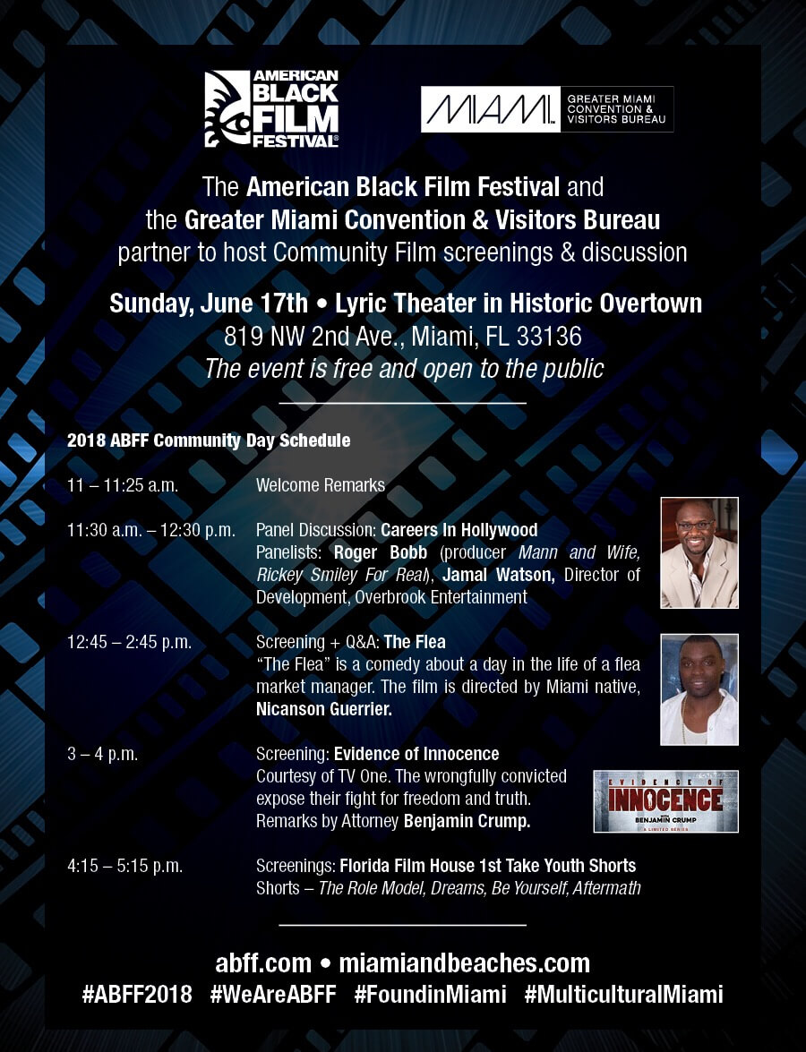 The American Black Film Festival (ABFF) and the Greater Miami