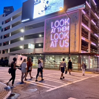Genevieve Gaignard Unveils New Public Artwork in Downtown Atlanta “Look At Them Look At Us”
